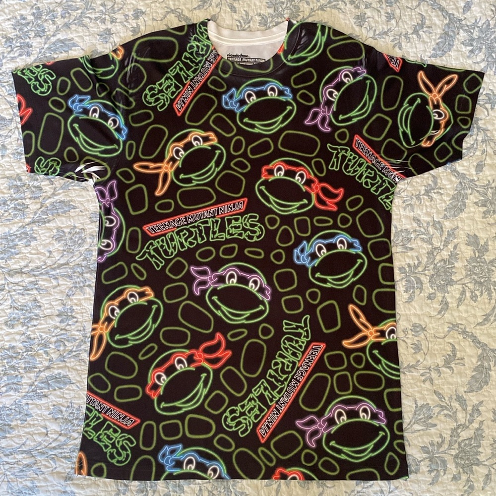 Nickelodeon Teenage Mutant Ninja Turtles TMNT Sublimated Athletic Feel T-Shirt